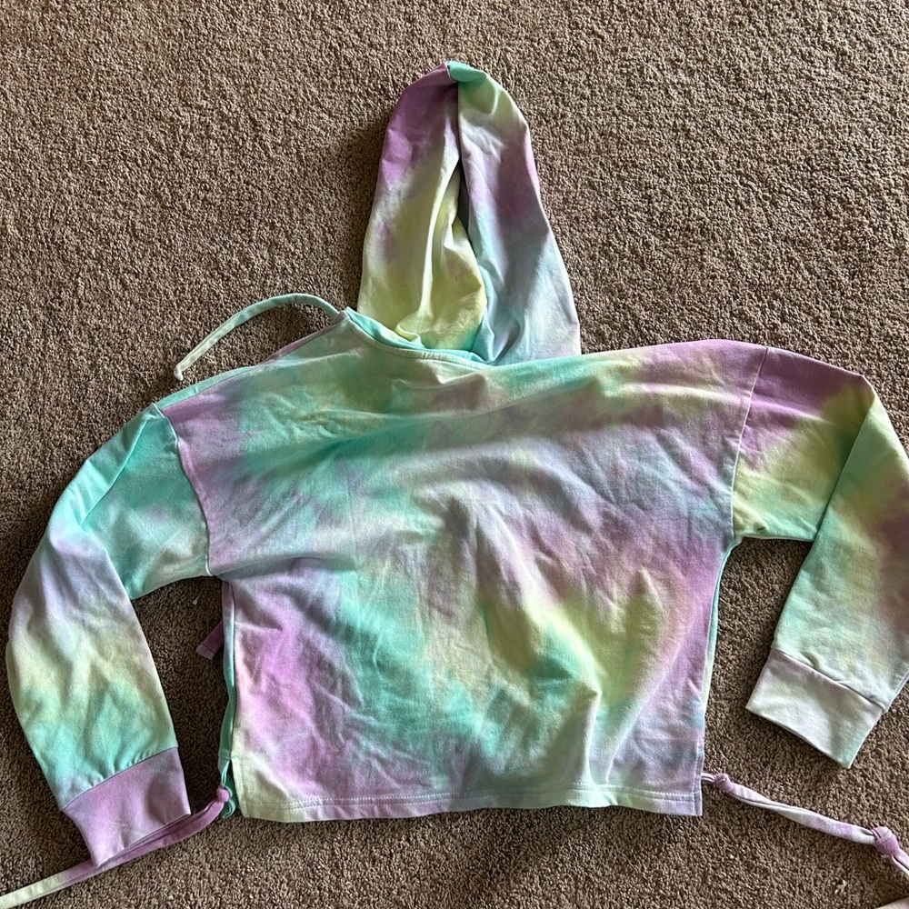 Blank NYC Pastel Tie-Dye Hoodie